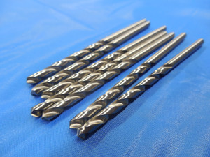 7PCS PRECISION #30 HSS JOBBER TWIST DRILL BIT 1/8 SHANK 1 5/8 LOC 018630 - MS2182BU