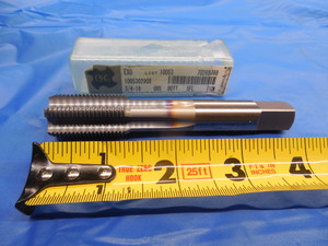 NEW OSG 3/4 16 NF G H5 HS TiCN COATED BOTTOMING TAP 5 STRAIGHT FLUTE .75 10053 - DW9779BU
