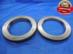 5 1/4 8 STUB ACME 2G SOLID THREAD RING GAGES 5.25 GO NO GO PDS= 5.1944 & 5.1704 - DW9894BHTX