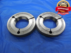 2.650 10 NS 2 THREAD RING GAGES 2.65 GO NO GO P.D.'S = 2.5850 & 2.5767 2.6500 - DW9974RD