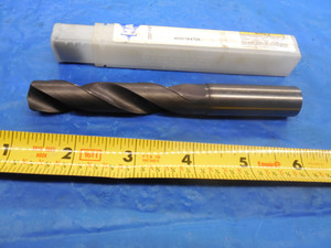 SANDVIK 15.10 MM SOLID CARBIDE TWIST DRILL BIT 16 MM SHANK 3" LOC 15.10  - MS2500BU