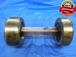 4 1/8 8 SA 2G ACME THREAD PLUG GAGE 4.125 GO NO GO P.D.'S = 4.0875 & 4.1103 - DW10040BHTX