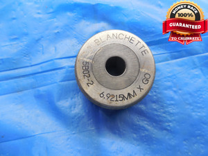 6.9215 CLASS X CARBIDE PLAIN BORE RING GAGE 7.000 -.079 UNDERSIZE 7 mm .2725 - DW10213BU