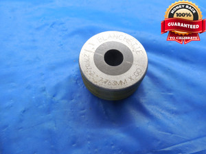 7.763 CLASS X CARBIDE PLAIN BORE RING GAGE 8.000 -.237 UNDERSIZE 8 mm .3056 - DW10197BU