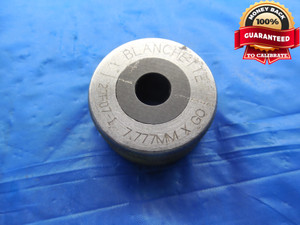 7.777 CLASS X CARBIDE PLAIN BORE RING GAGE 8.000 -.223 UNDERSIZE 8 mm .3062 - DW10198BU