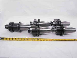 5PC LOT OF CAT50 1 1/2 PILOT 5/8 KEY WIDTH FACE / SHELL MILL TOOL HOLDER 1.5 - MS2816BU