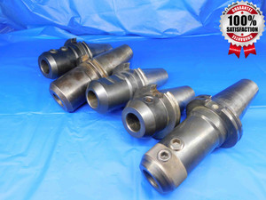 5 PCS LOT CAT50 1 1/4 I.D. SOLID END MILL TOOL HOLDER 2 5/8 - 6" PROJ. 1.25