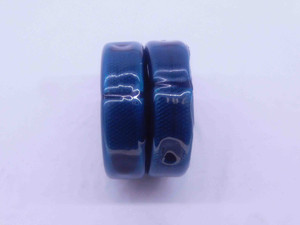 7/16 20 UNF 2A THREAD RING GAGES .4375 GO NO GO P.D.'S = .4037 & .3995 CHECK - DW10365BU