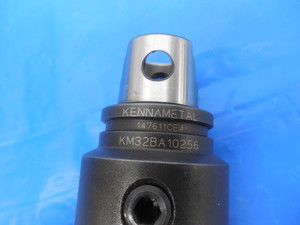 Kennametal KM32 Series 5/8? End Mill Tool Holder KM32BA10256 Coolant Thru - JH1212BU