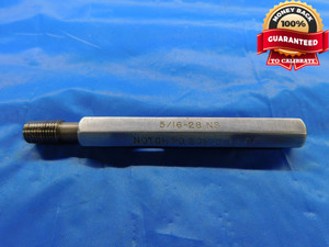 5/16 28 NS NOTCH PD .289 3/4 TPF PIPE THREAD PLUG GAGE .3125 INSPECTION CHECK - DW10553RD