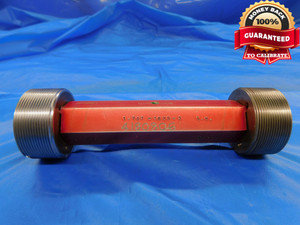 1.767 18 NS 3 LEFT HAND THREAD PLUG GAGE GO NO GO P.D.'S = 1.7309 & 1.7354 L.H. - DW10558RD