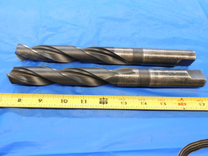 2PCS F.B. TOOLS 31/32 OXIDE HSS CHIP BREAKER TWIST DRILL BIT 6 1/4 LOC .96875 - MS3311BU