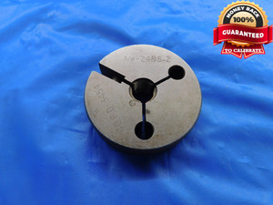3/8 24 NS 2 THREAD RING GAGE .375 GO ONLY P.D. = .3454 .3750 INSPECTION CHECK - DW10610RD