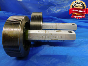 4 3/4 12 UN 2A SET THREAD PLUG GAGE 4.75 GO NO GO P.D.'S = 4.6939 & 4.6872 4.750 - DW10708BU