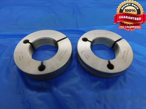 2" 12 STUB ACME SPECIAL THREAD RING GAGES 2.0 GO NO GO P.D.'S = 1.9637 & 1.9560 - DW10716BU