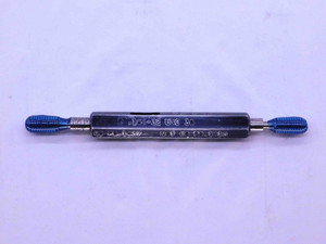 8 32 UNC 3A SET THREAD PLUG GAGE #8 .164 .1640 GO NO GO P.D.'S = .1437 & .1415 - DW10825BU