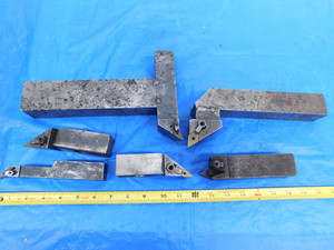 LOT OF 6 LATHE TURNING TOOL HOLDERS INCLUDING HP-VWR-20-3 & MVJNR 20-3D VNMG 332 - JH1333BMIN