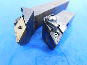 LOT OF INDEXABLE LATHE TURNING TOOL HOLDERS CNMG 432 INSERTS & OTHERS  - JH1345BMIN