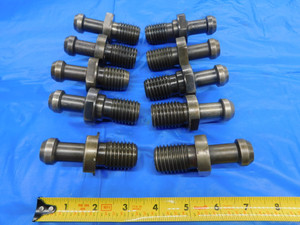 10 PCS MAS II CAT50 TOOL HOLDER RETENTION KNOBS PULL STUDS 60? MAS2 1"-8 THREAD - JH1378BU
