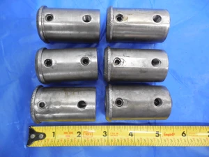 6 PC SET 1 1/4" O.D. X 1/4" & OTHERS CNC LATHE BORING BAR BUSHINGS M8 X 1.25 - JH1409MENPCA