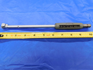 MITUTOYO NO. 511-406 .6 - 1.4" RANGE STANDARD TYPE DIAL BORE GAGE NO INDICATOR - MS3751BU