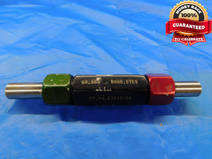 .569 & .5715 CL Z PIN PLUG GAGE GO NO GO .5625 +.0065 9/16 14.453 mm .5690  - DW11306BU