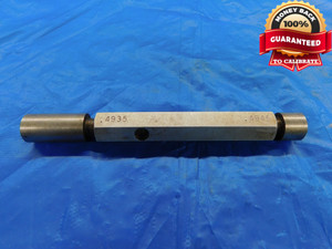 .4935 & .4945 PIN PLUG GAGE GO NO GO .5000 -.0055 UNDERSIZE 1/2 12.560 mm   - DW11325BU