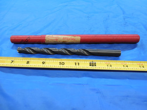 CLEVELAND 15/32 HSS COBALT COOLANT THRU TWIST DRILL BIT 29/64 SHANK .46875 - MS3886BU