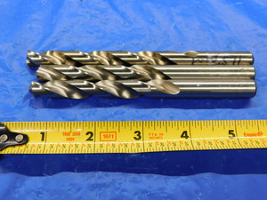 3PCS 11.5MM HSS JOBBER TWIST DRILL BIT 3" LOC 5 1/2 OAL 11.5 - MS3940BU