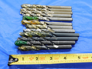 12PCS PTD / TITEX 9MM HSS & M42 COBALT TWIST DRILL BITS 9 MM 9.0 - MS3937BU