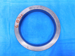 6.031 MASTER PLAIN BORE RING GAGE 6.000 OVERSIZE 6.0 153 mm 6.0310 - MS4049AB1