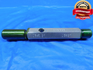 .5612 & .5625 PIN PLUG GAGE GO NO GO ONSIZE 9/16 14.254 mm   - JR0272AC1