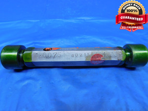 1.0075 & 1.009 PIN PLUG GAGE GO NO GO 1.0000 -.0066 1.0 25.629 mm  1.0090 - JR0276AC1