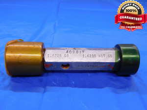 1.6225 & 1.6235 PIN PLUG GAGE GO NO GO 1.6250 -.0015 1 5/8 41.212 A-5 TAPERLOCK - MB0163AC1