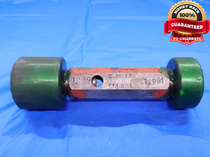 1.989 & 1.991 PIN PLUG GAGE GO NO GO 2.0000 +.0046 2.0 50.571 mm 1.9890 1.9910 - MB0165AC1
