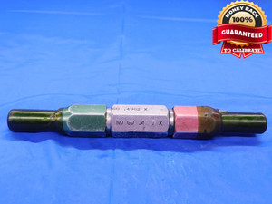 .4982 & .4987 CL X PIN PLUG GAGE GO NO GO .5000 -.0013 UNDERSIZE 1/2 12.667 mm   - MB0370AC1