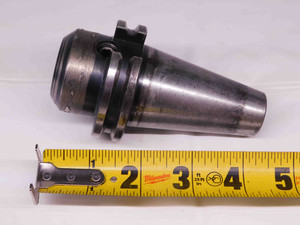CAT40 BRINEY 1/2 I.D. SOLID END MILL TOOL HOLDER .5 STUB LENGTH 1 3/4 PROJECTION - JR0524AE1