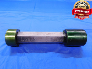 1.6875 & 1.6855 PIN PLUG GAGE GO NO GO ONSIZE 1 11/16 43 mm   - MB0855AC1
