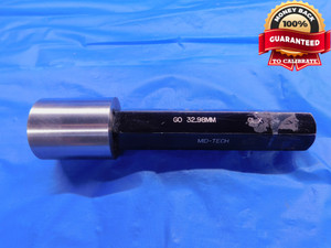 32.98 CLASS X METRIC PIN PLUG GAGE 33.000 -.020 UNDERSIZE 33 mm 1.2984 32.980 - DW11957BU