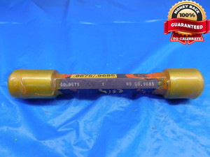 .9675 & .9685 CL X PIN PLUG GAGE GO NO GO .9688 -.0003 31/32 24.600 mm   - AR0208AC1