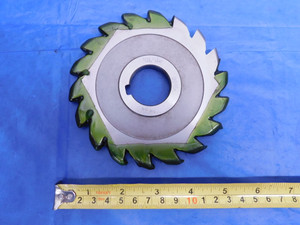 NEW NIAGARA CUTTER 5" O.D. X 5/16 D/C HSS SLOT CUTTER 1 1/4 PILOT 3/8 KEY 5.0 - MS4539LVR