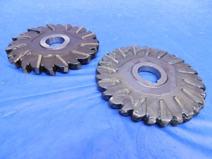 2PCS NIAGARA CUTTER 6" O.D. HSS SLOT CUTTERS 1 1/4 PILOT 5/16 KEY 6.0 1.25 - MS4546LVR