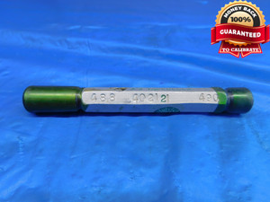 .488 & .490 PIN PLUG GAGE GO NO GO .4844 +.0036 31/64 12.395 mm .4880 .4900 .49 - AR0521AC1