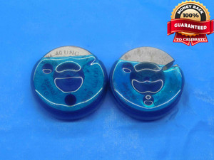 4 40 UNC 2A VERMONT THREAD RING GAGES #4 .112 GO NO GO P.D.'S = .0950 & .0925 - DW12109BU