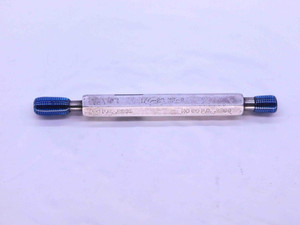 1/4 28 NF 2 THREAD PLUG GAGE .25 .250 GO NO GO P.D.'S = .2268 & .2299 UNF-2 - DW12133RD