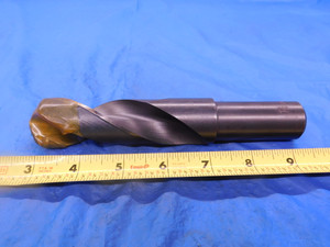 1 3/16 OXIDE HSS SCREW MACHINE TWIST DRILL BIT 1" SHANK 4" LOC 7" OAL 1.1875 - MB1455LVR