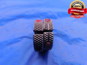 8 32 NC 2 THREAD RING GAGES #8 .164 GO NO GO P.D.'S = .1437 & .1410 UNC-2 .1640 - DW12208RD