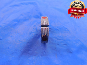 10 24 NC 3 THREAD RING GAGE #10 .190 NO GO ONLY P.D. = .1605 UNC-3 .1900 CHECK - DW12218RD
