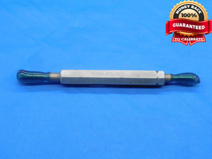 4 48 NF 3 THREAD PLUG GAGE #4 .112 .1120 GO NO GO P.D.'S = .0985 & .1001 UNF-3 - DW12226RD