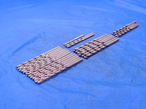 25PC LOT OF C-L HSS JOBBER TWIST DRILL BITS VARIOUS SIZES FROM #46 UP TO #5 - MB 1513LVR